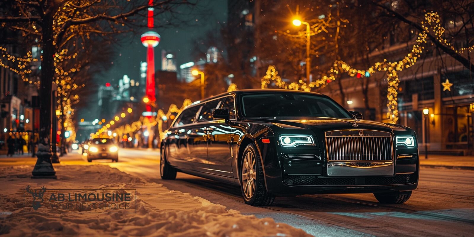 Christmas limo Calgary