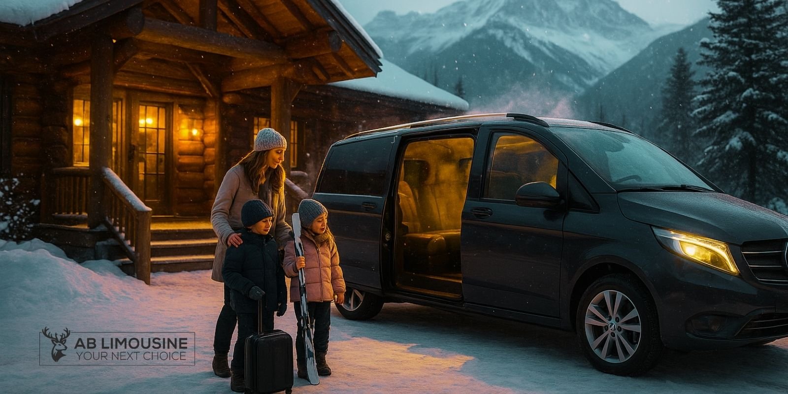 limo Calgary ski trip